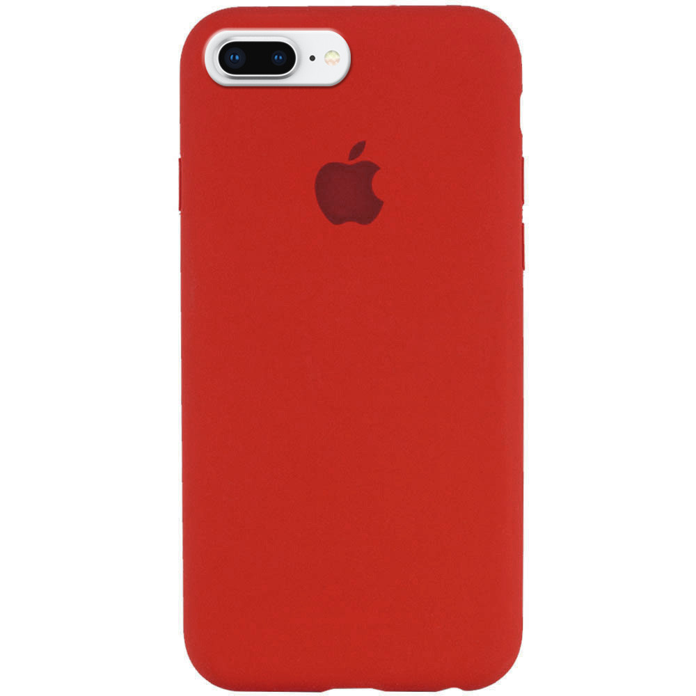 

Чехол Silicone Case Full Protective (AA) для Apple iPhone 7 plus / 8 plus (5.5""), Красный / dark red