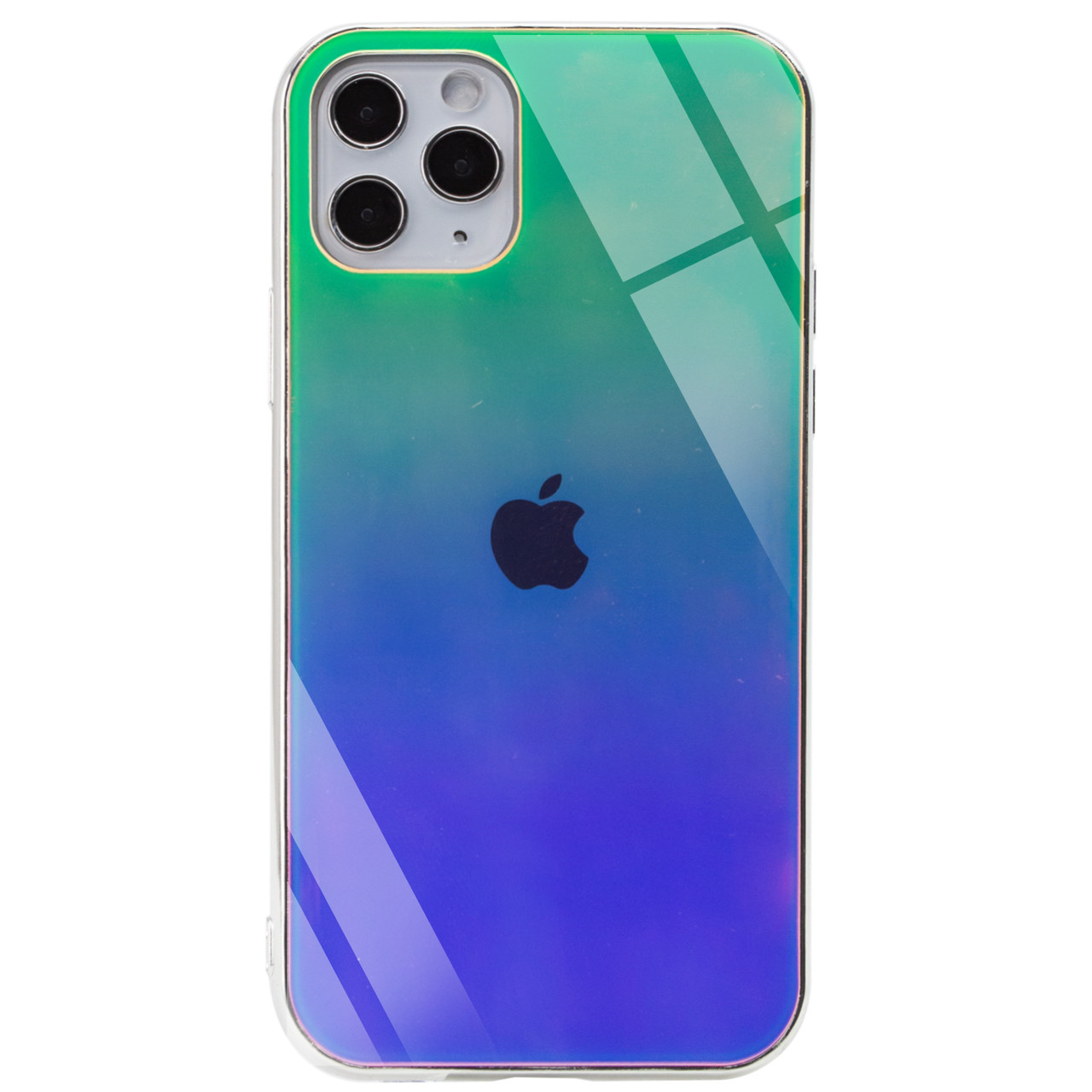 

TPU+Glass чехол Gradient Rainbow с лого для Apple iPhone 11 Pro (5.8")