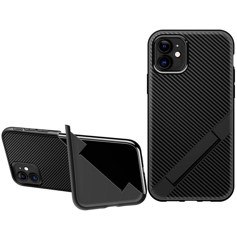

TPU чехол Magic Folding series для Apple iPhone 11 (6.1""), Черный