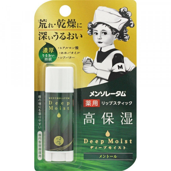 

Mentholatum Deep Moist LipBalm Menthol Гиалуроновый Бальзам для губ 4.5 г