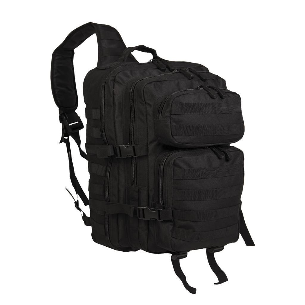 

Рюкзак однолямочный Mil-Tec "ONE STRAP ASSAULT PACK LG" Black, Черный