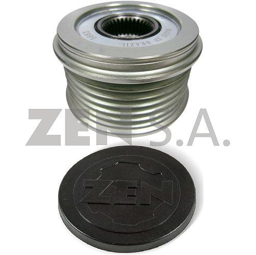 

Шкив генератора инерционный Zen ZN5663