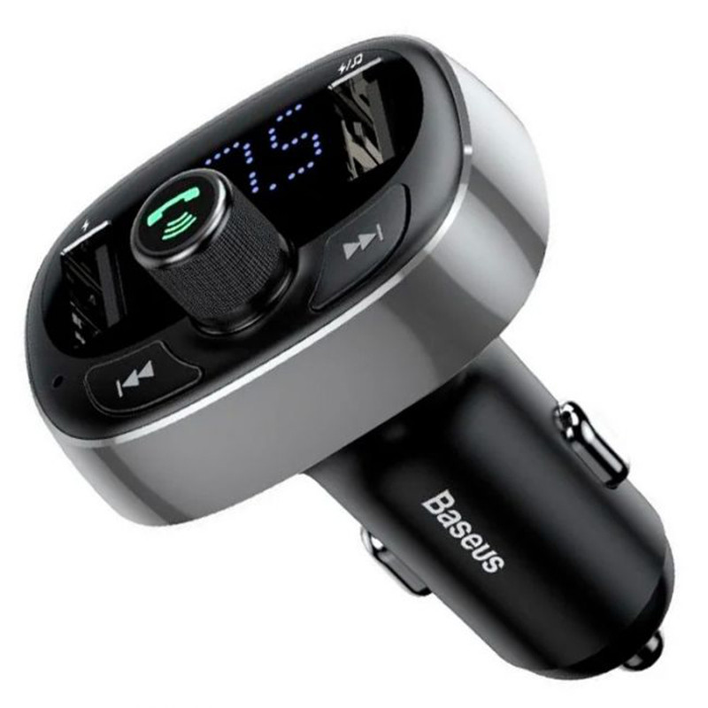 

АЗУ Baseus Bluetooth FM Launcher 2.4A 2USB