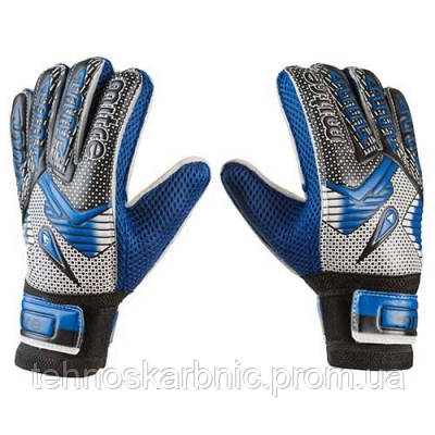 

Вратарские перчатки World Sport Latex Foam Mitre, синий, р.7 SKL11-280996