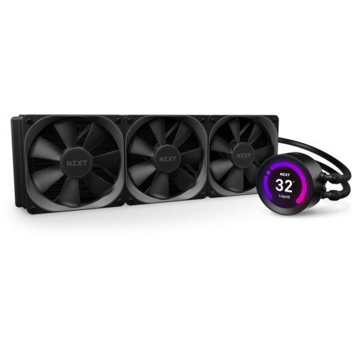 

Водяное охлаждение NZXT KRAKEN Z73 RGB 3X120MM (RLKRZ7301)