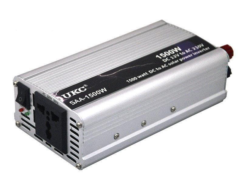 

Инвертор преобразователь напряжения автомобильный UKC 1500W (004886)