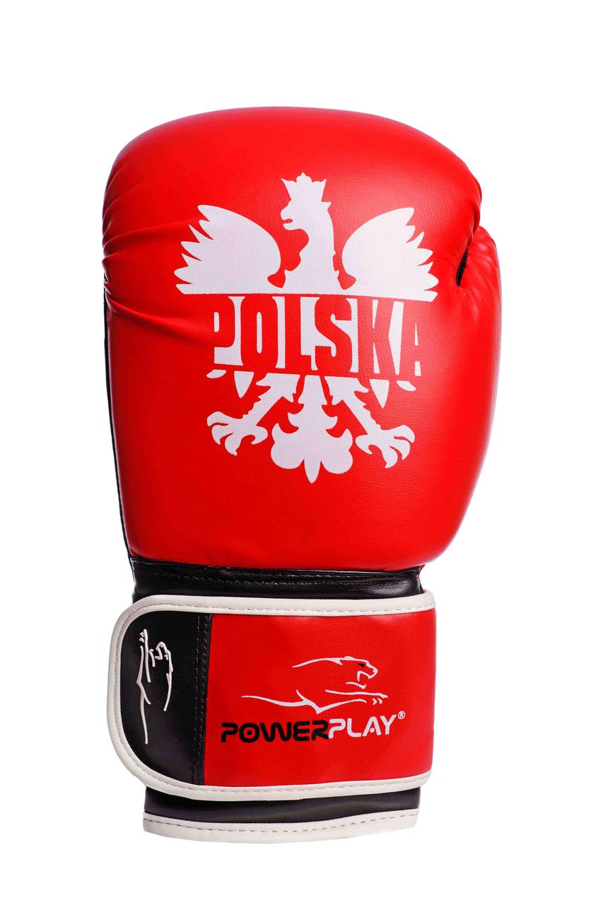 

Боксерські рукавички PowerPlay 3021-1 Poland 14 унцій Червоно-чорні (PP_3021_1P_14oz_Red_Black), Красный / черный