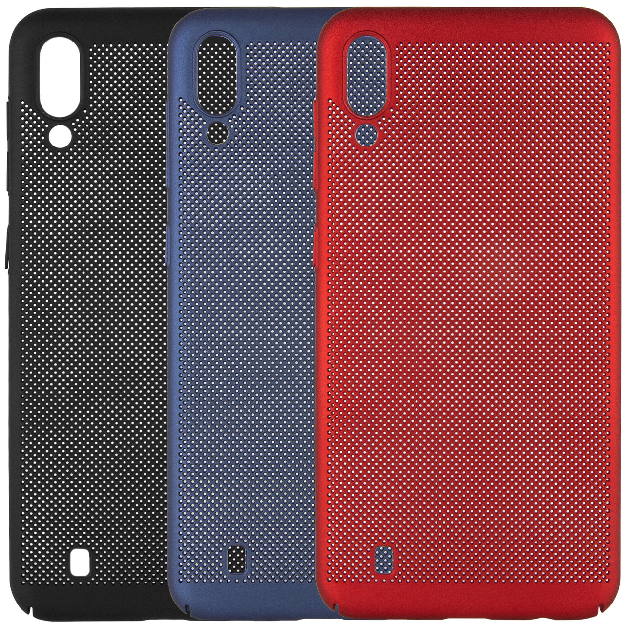 

Ультратонкий дышащий чехол Grid case для Samsung Galaxy M10