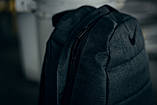 Рюкзак Найк / Nike / AIR темно сірий меланж, фото 5