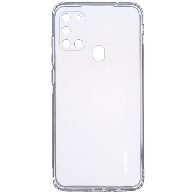 

TPU чехол GETMAN Clear 1,0 mm для Samsung Galaxy A21s