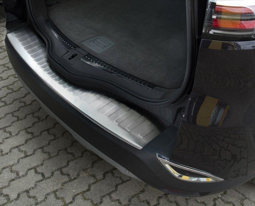 Защитная накладка на задний бампер для Renault Espace V 2014-2020, LIFT 2021+ /нерж.сталь/, фото 4