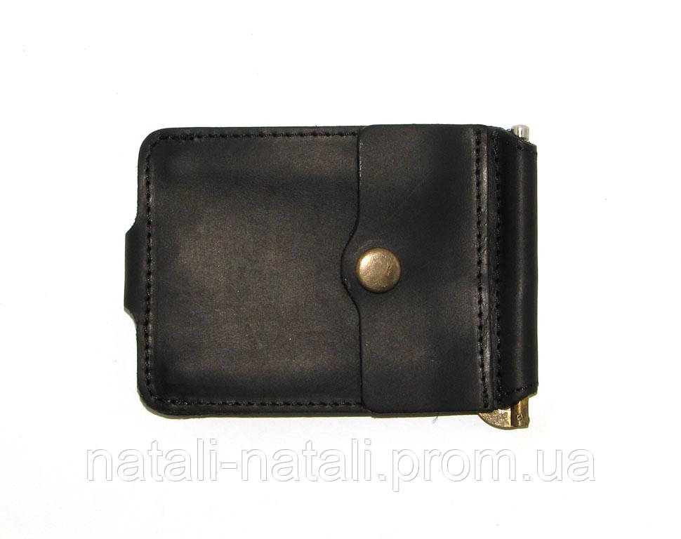 

Зажим для денег мужской DNK Leather (H - col.J), Черный