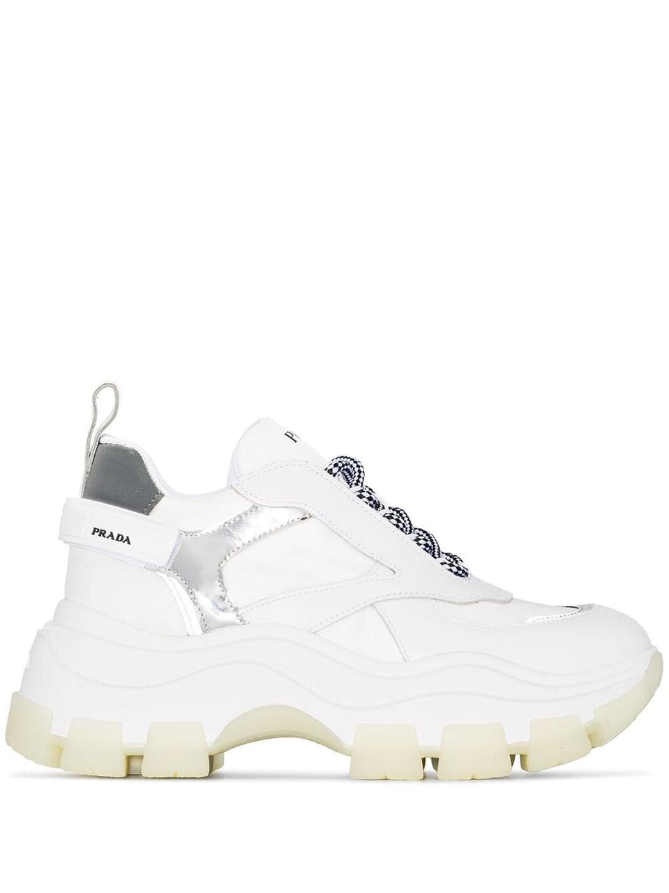 

Кроссовки Prada Chunky All Реплика 39 White hubw7npf3, КОД: 1855815, Белый