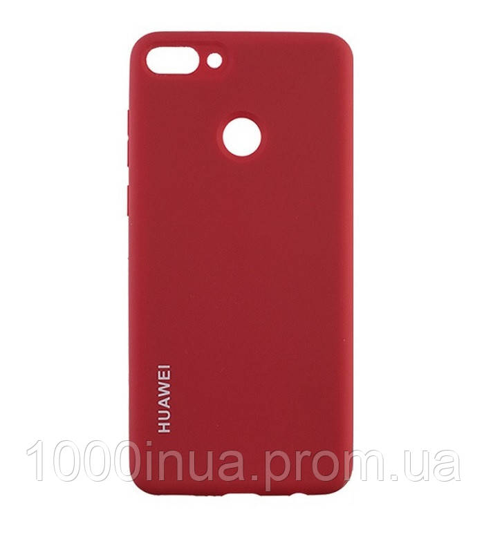 

Чехол-накладка Silicone Cover для Huawei Y9 2018 Red AF-000318, КОД: 369819