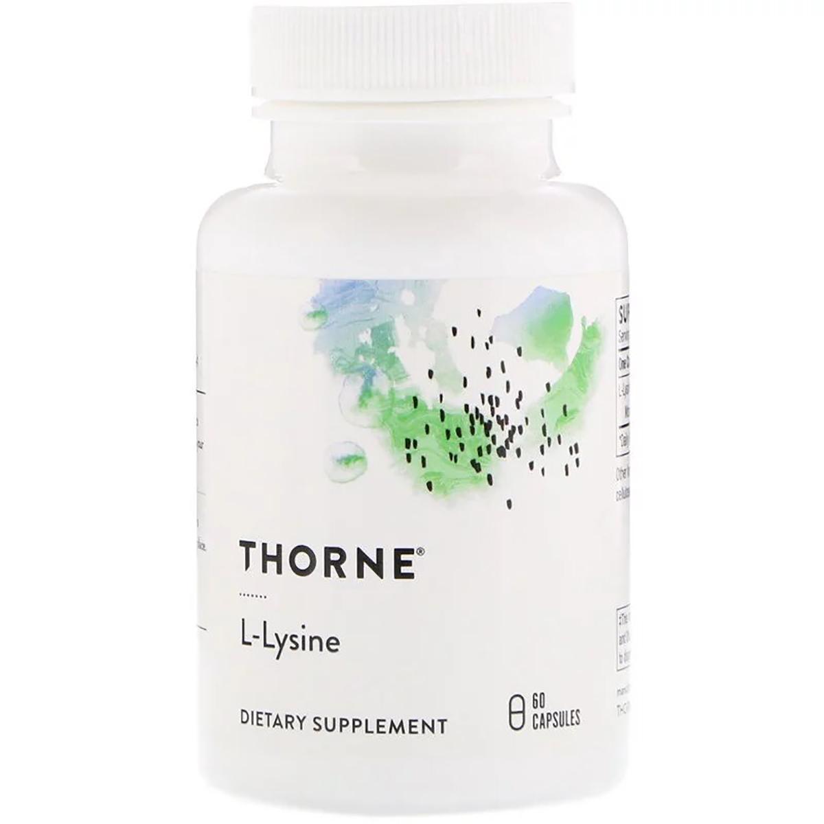 

L-Лизин - L-Lysine, Thorne Research (60 капсул)