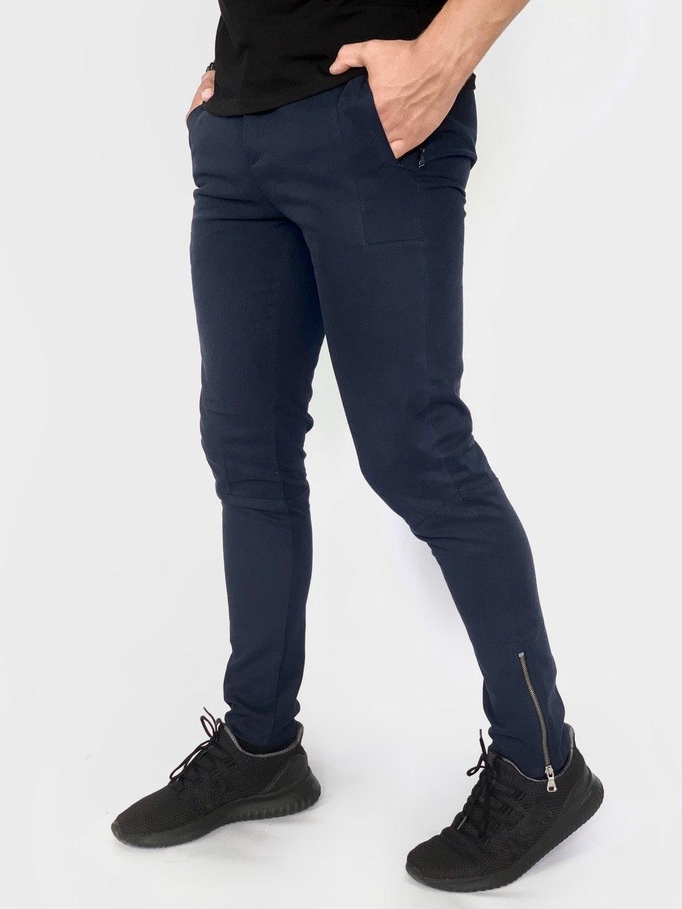 

Котоновые штаны Intruder "Strider" S Синие (1595932353)
