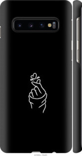 

Чехол на Galaxy S10 Love You "4298c-1640-47128", Черный