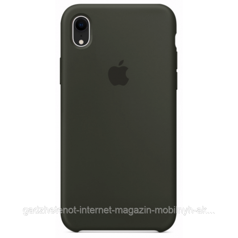 

Чехол HC Silicone Case для Apple iPhone XR Olive Без бренда