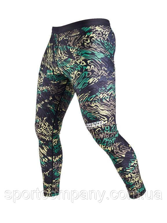 

Тайтсы Manto Grappling Tights Distort, Синий