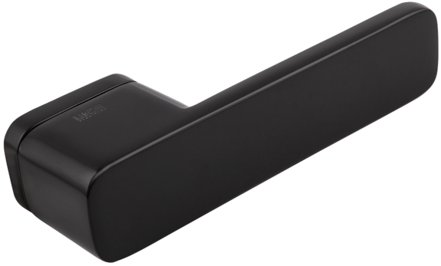 

Дверные ручки LINDE A-2017 BLACK - матовый черный