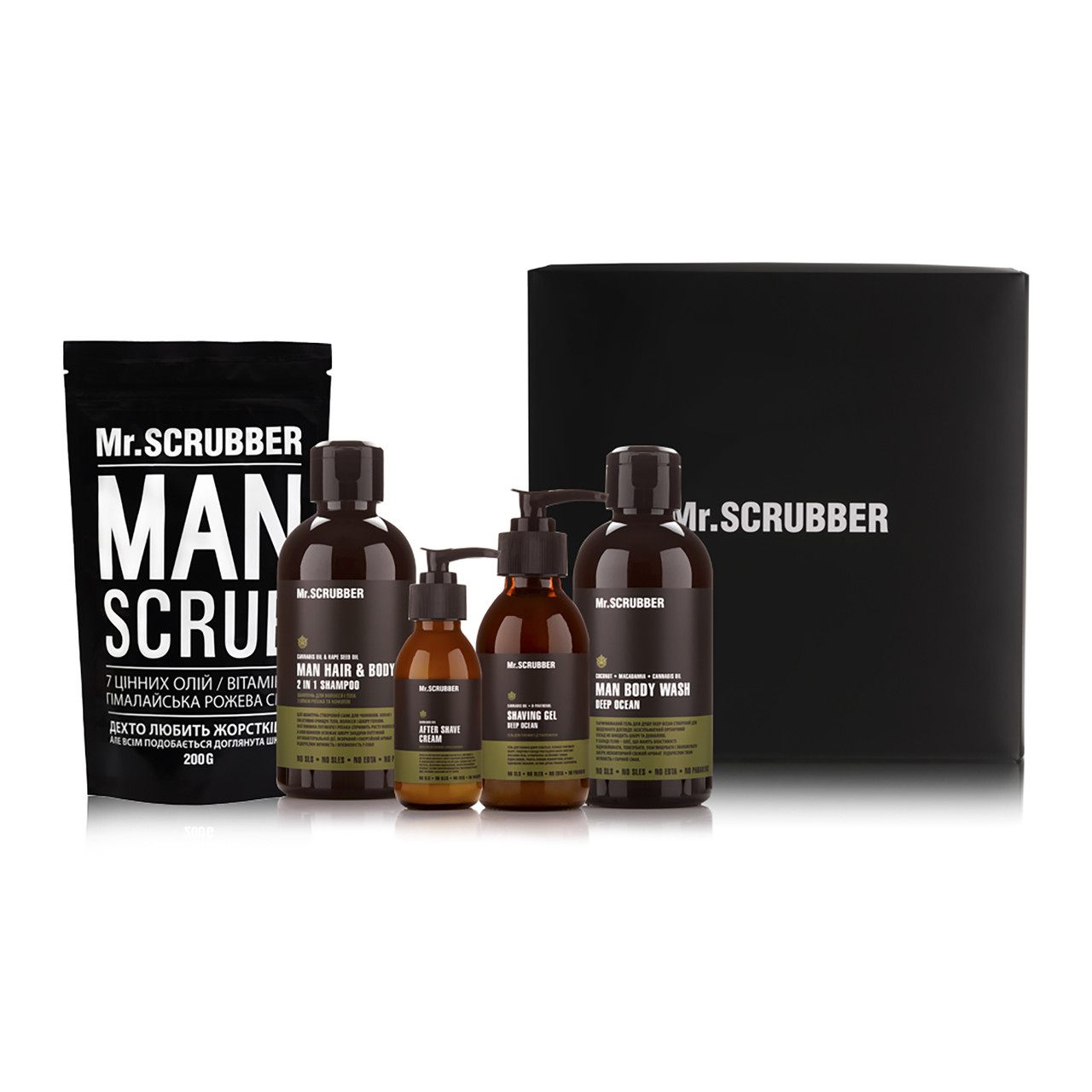 

Набор косметики мужской Mr. Scrubber Beauty Box MAN