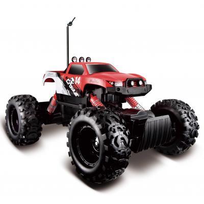 

✅Радиоуправляемая игрушка Maisto Rock Crawler красный Off-road (внедорожники) 700mAh,9 В для ребенка