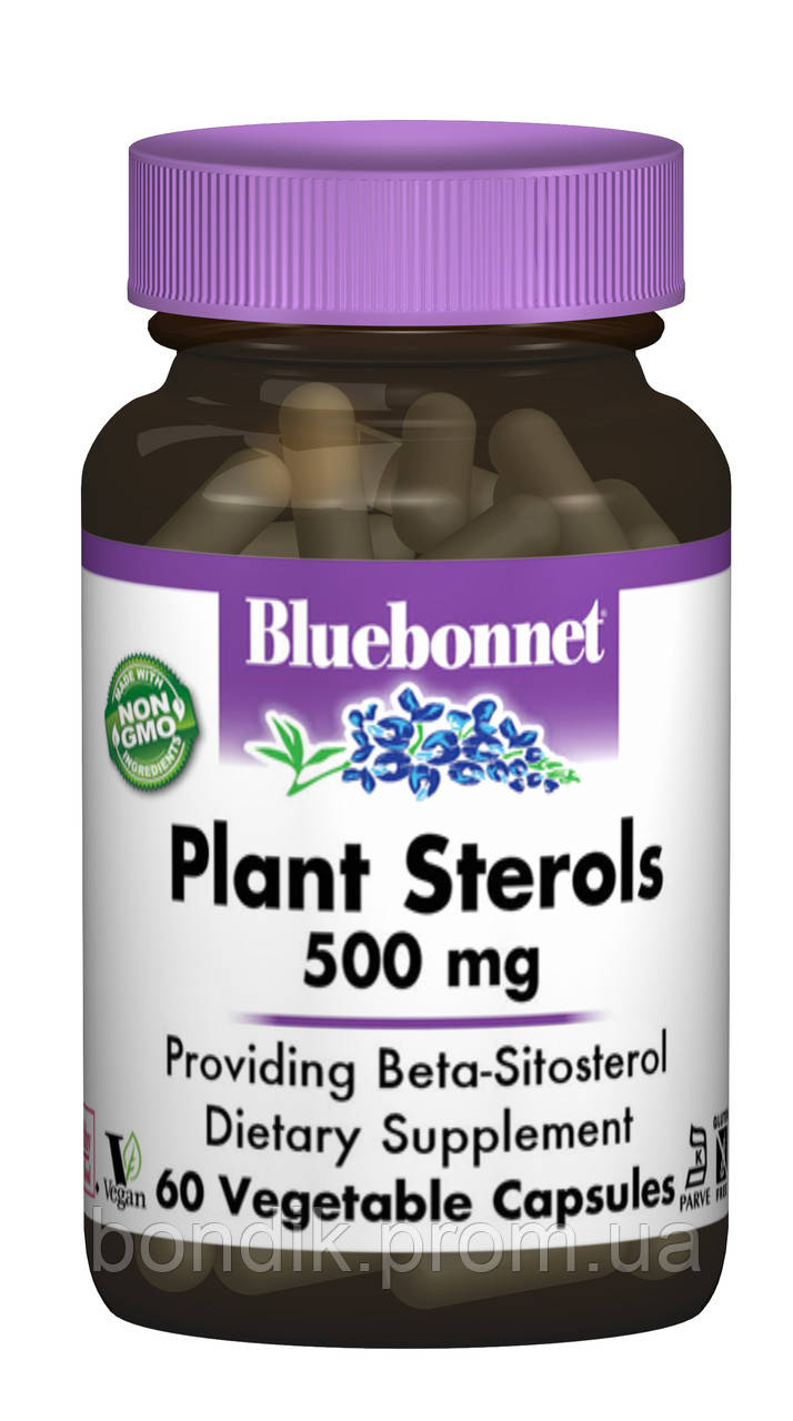 

Растительные Стерины 500мг Bluebonnet Nutrition 60 гелевых капсул