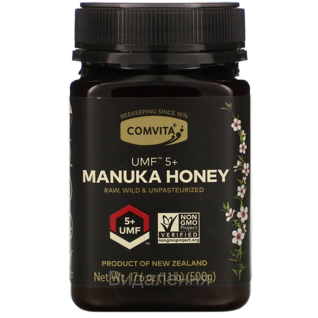 

Comvita, Manuka Honey, UMF 5+, 1.1 lb (500 g)