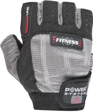 

Перчатки для фитнеса и тяжелой атлетики Power System Fitness PS-2300 S Grey/Black