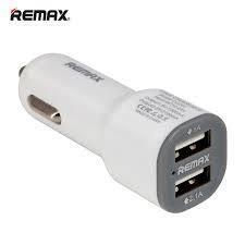 

Авто-зарядное устройство в прикуриватель USB 2вых. 2.1A REMAX CC201, адаптер в прикуриватель