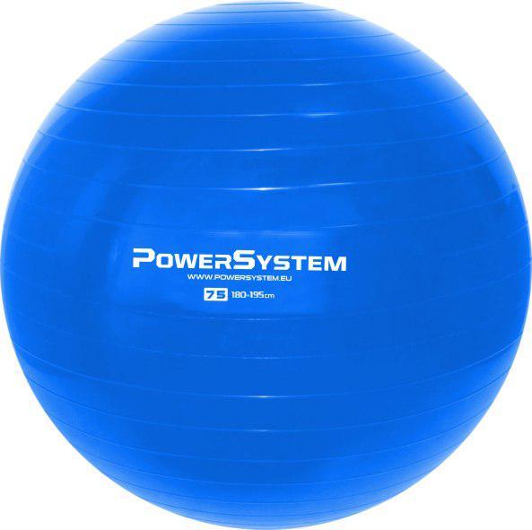 

Мяч для фитнеса и гимнастики 75 см POWER SYSTEM PS-4013 Blue