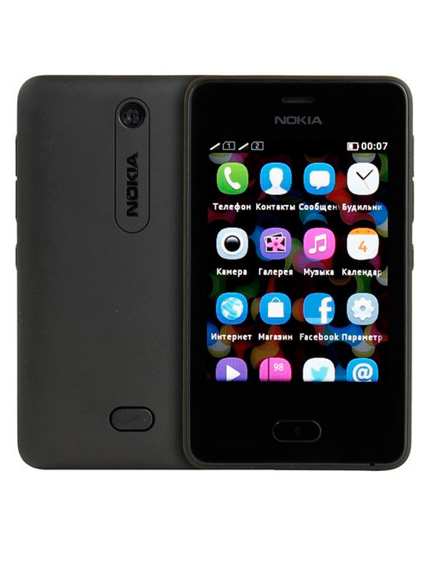 

Мобильный телефон Nokia 501 asha dual sim БУ. Original, Разные цвета