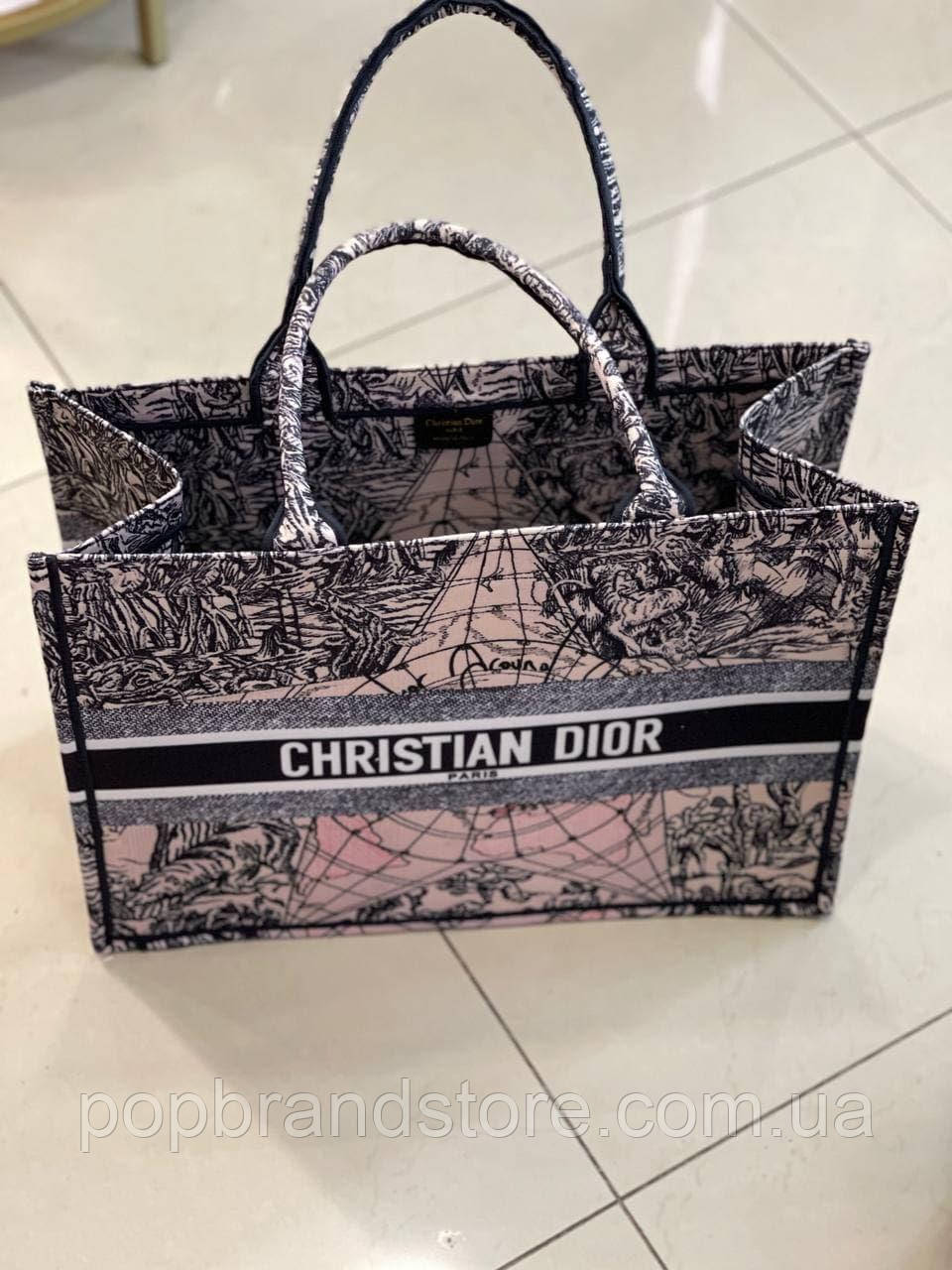 

Дорожная сумка DIOR BOOK TOTE (реплика), Серый