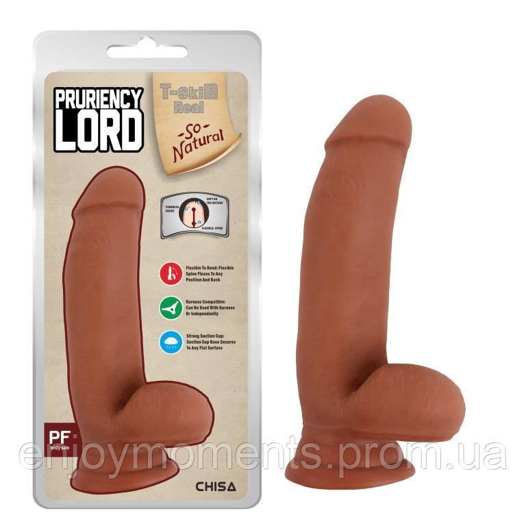 

Фалоімітатор - T-skin ReaL Pruriency Lord Latin