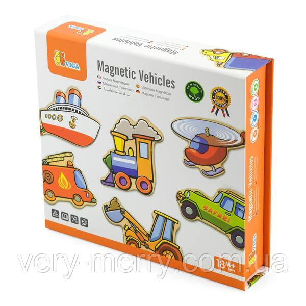 

Набор магнитов Viga Toys Транспорт, 20 шт. (58924)