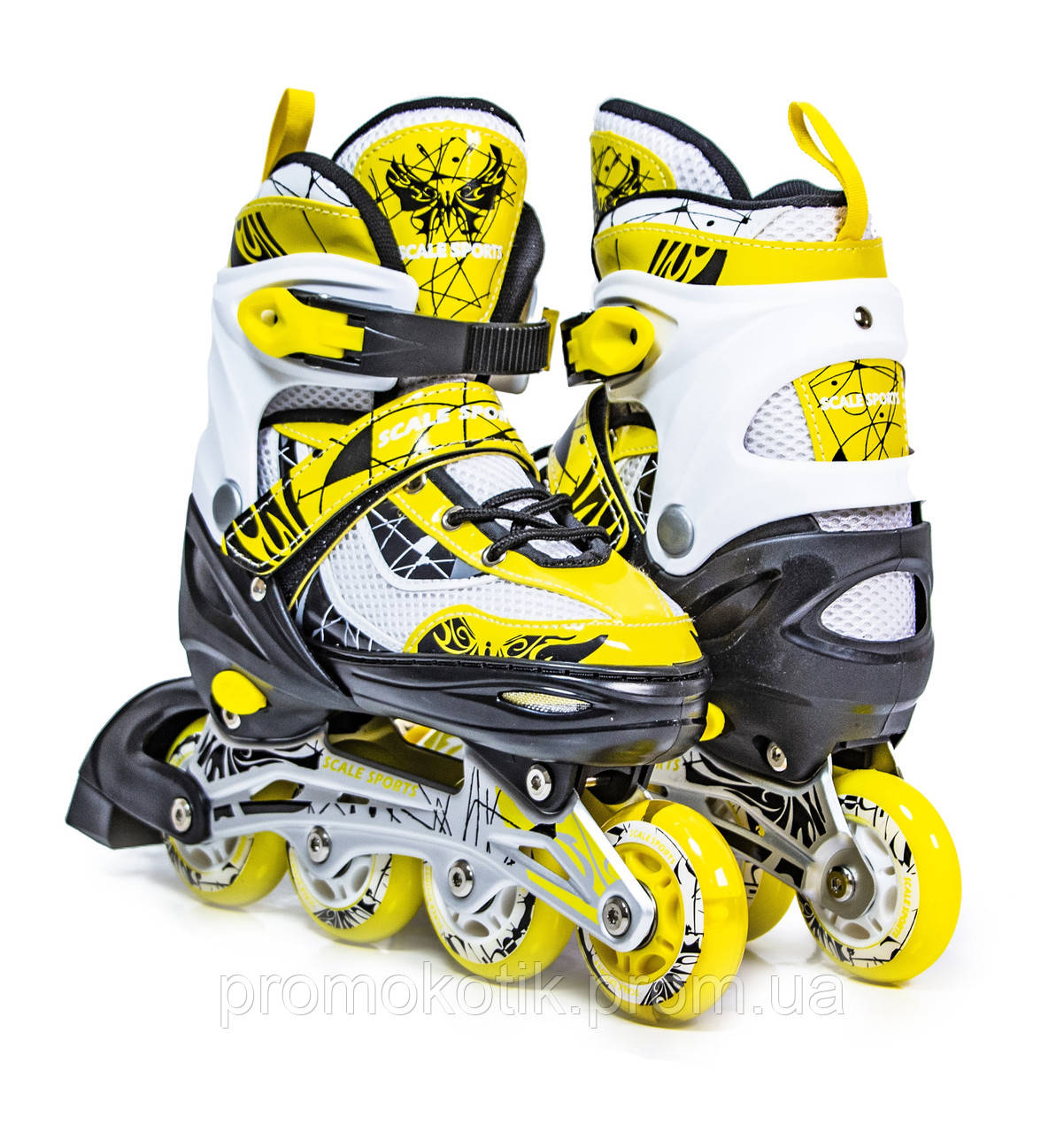 

Ролики Scale Sports размер 34-37 Yellow 640491421, КОД: 2378153, Желтый