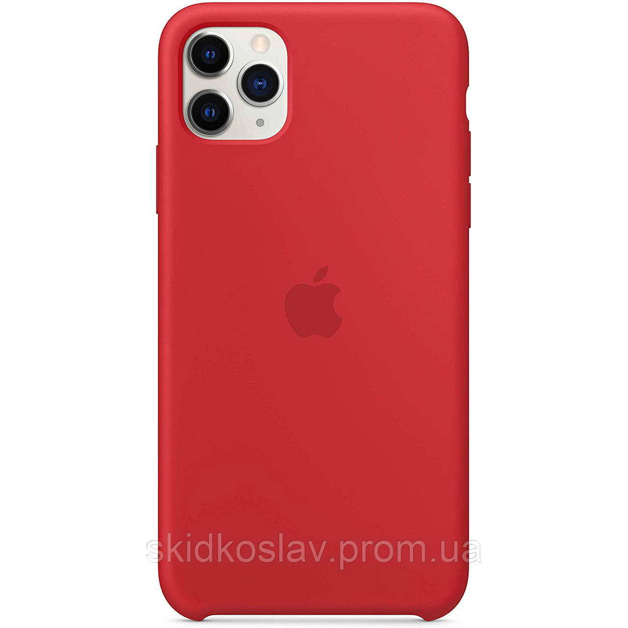 

Чехол-накладка Epik Silicone case NEW AAA Series для Apple iPhone 11 Pro Red 32263-b28, КОД: 1827827