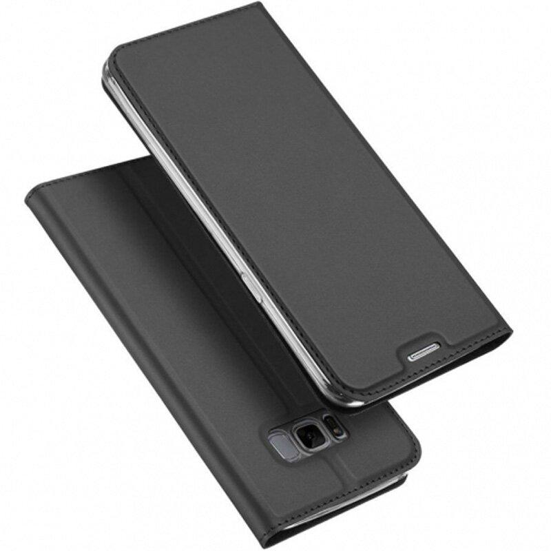 

Чехол-книжка Epik Dux Ducis с карманом для визиток для Samsung G950 Galaxy S8 Серый (664519)