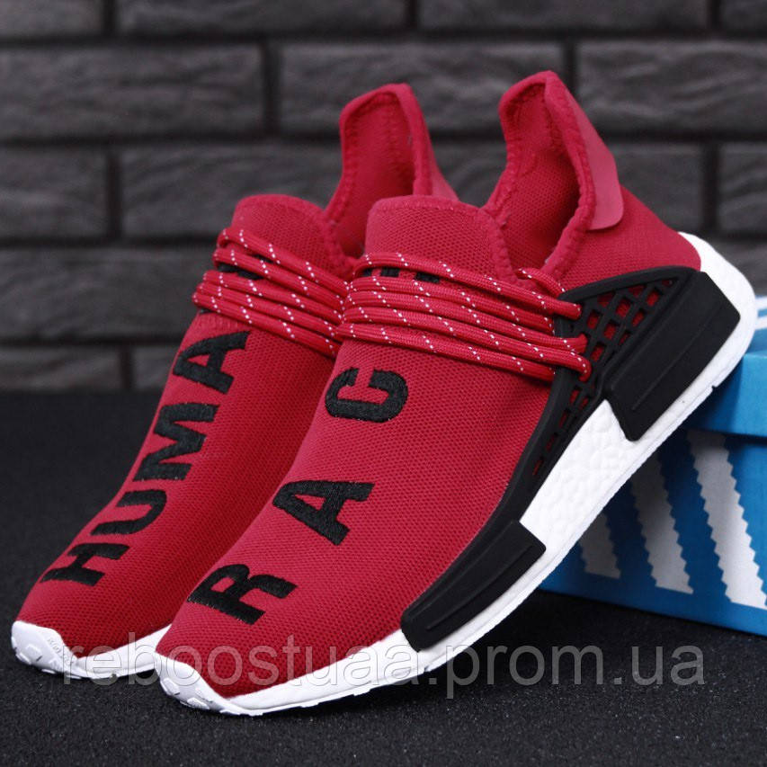 

Чоловічі кросівки в стилі Adidas NMD x Pharrell Williams, червоний, В'єтнам 45, Красный