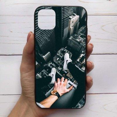 

Чехол Mood для iPhone 11 с рисунком Ноги и здание SKL68-284735, Разные цвета