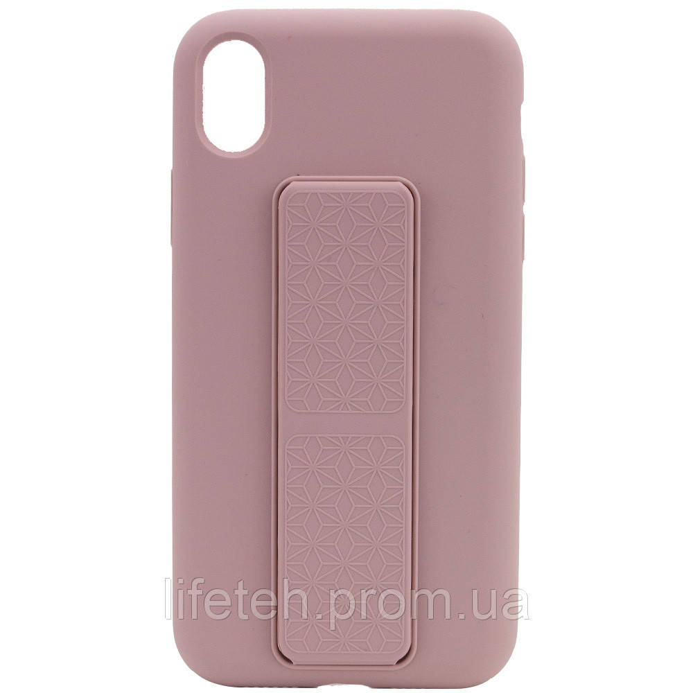 

Чехол Silicone Case Hand Holder для Apple iPhone XS Max (6.5"), Розовый / pink sand