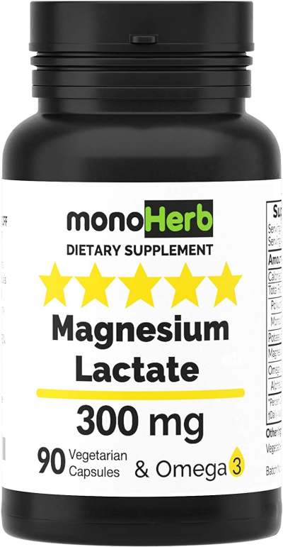 

Диетическая добавка Magnesium Lactate 300 мг 90 капсул SKL30-289512