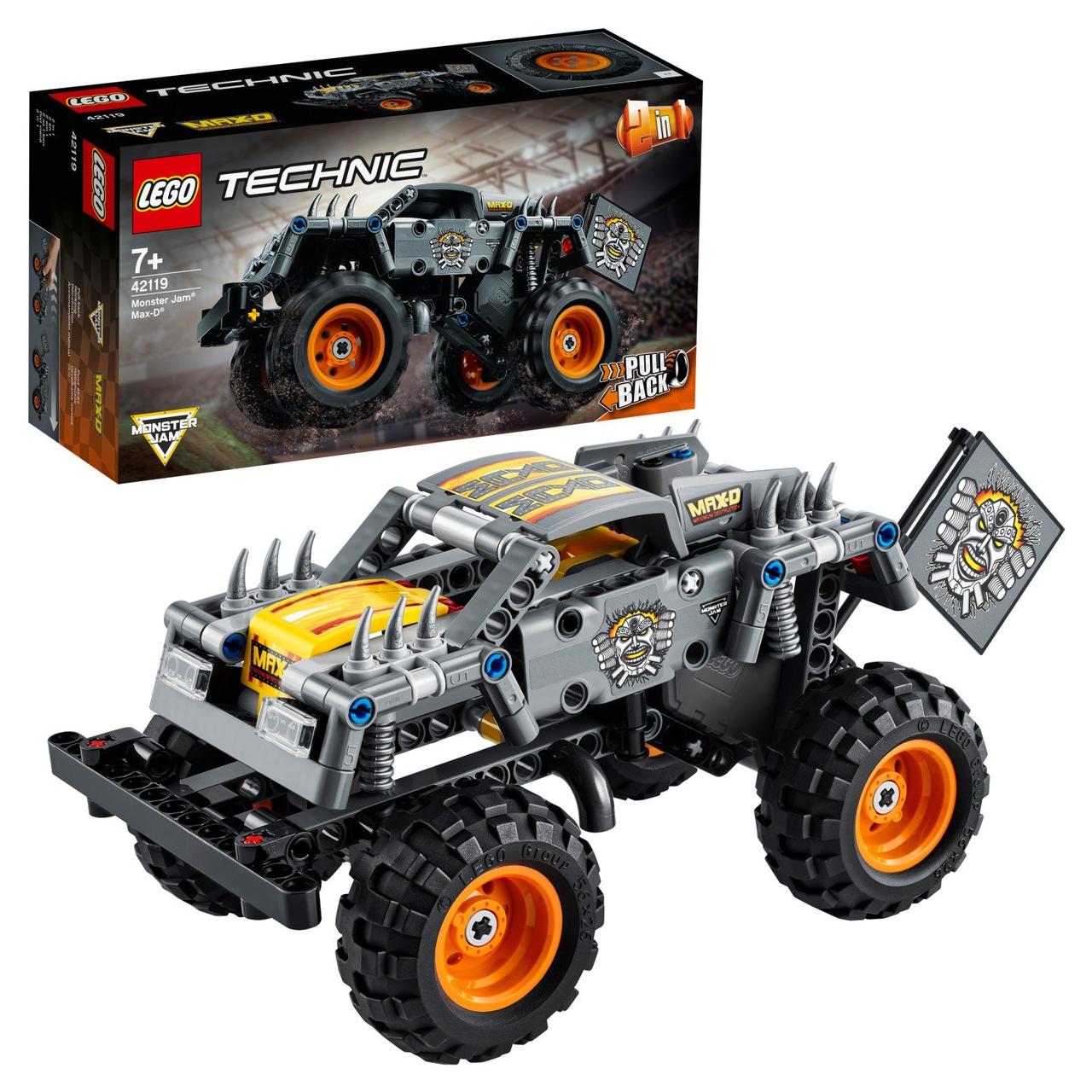 

Конструктор LEGO Technic Monster Jam Max-D 42119