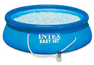 Надувний басейн Intex 28112 244х76 + насос фільтр