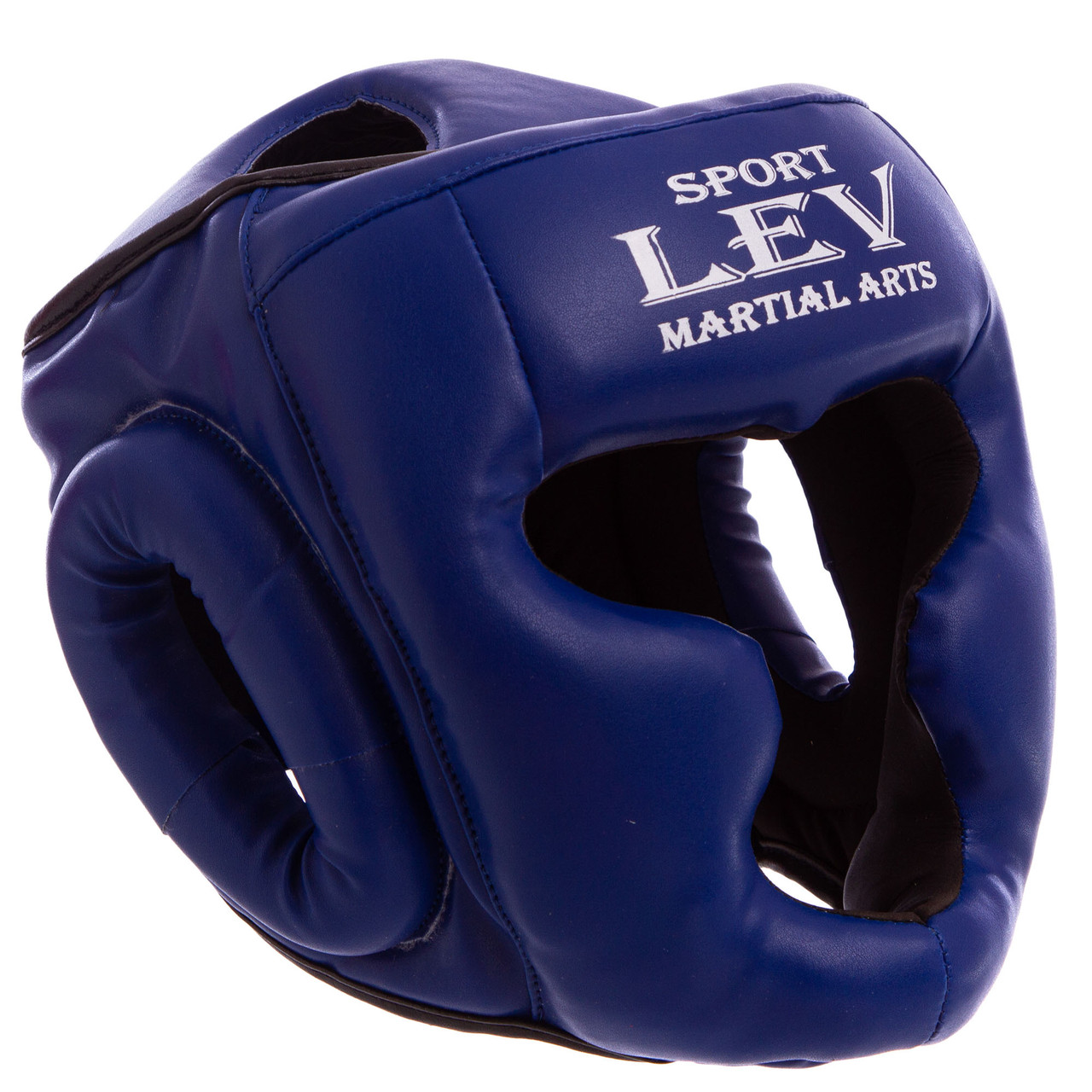 Шлем боксерский с полной защитой Lev 4294 размер M Blue