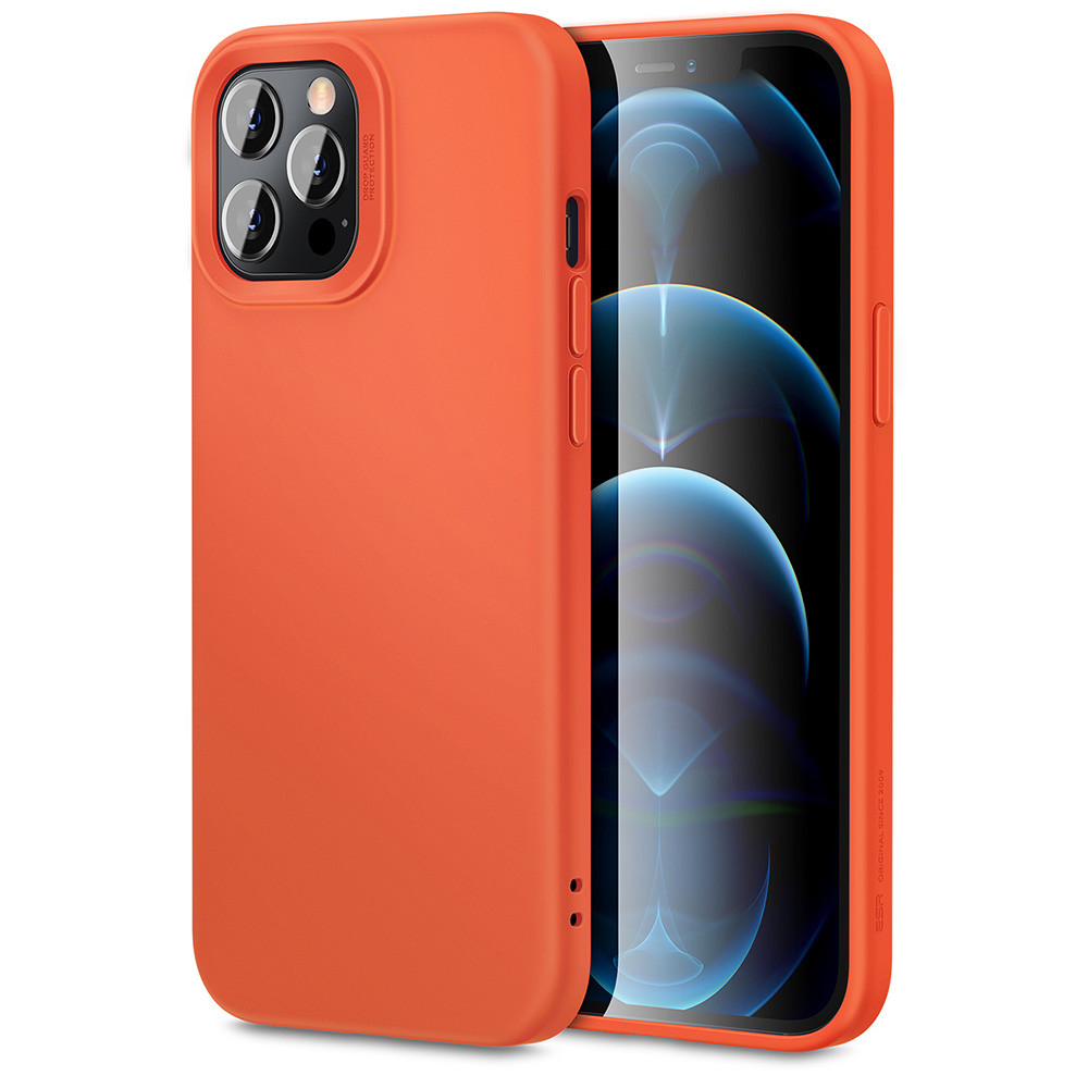 

Чехол ESR для iPhone 12 Pro Max Cloud Soft (Yippee), Coral Orange (3C01201360201), Оранжевый