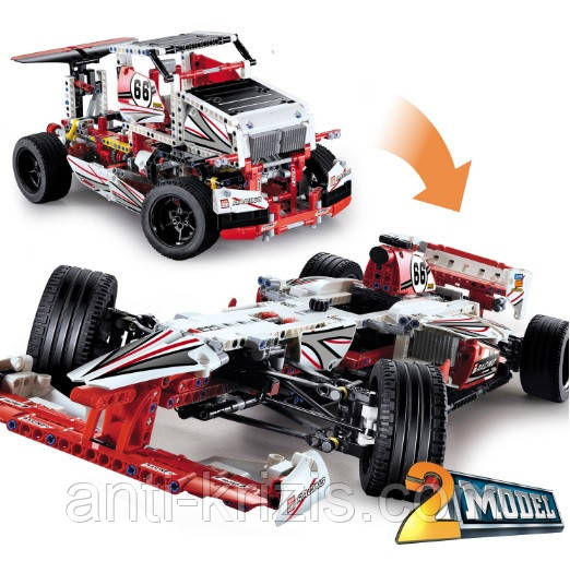 

Конструктор JiSi bricks Technic 3366 Гоночный автомобиль Formula-1