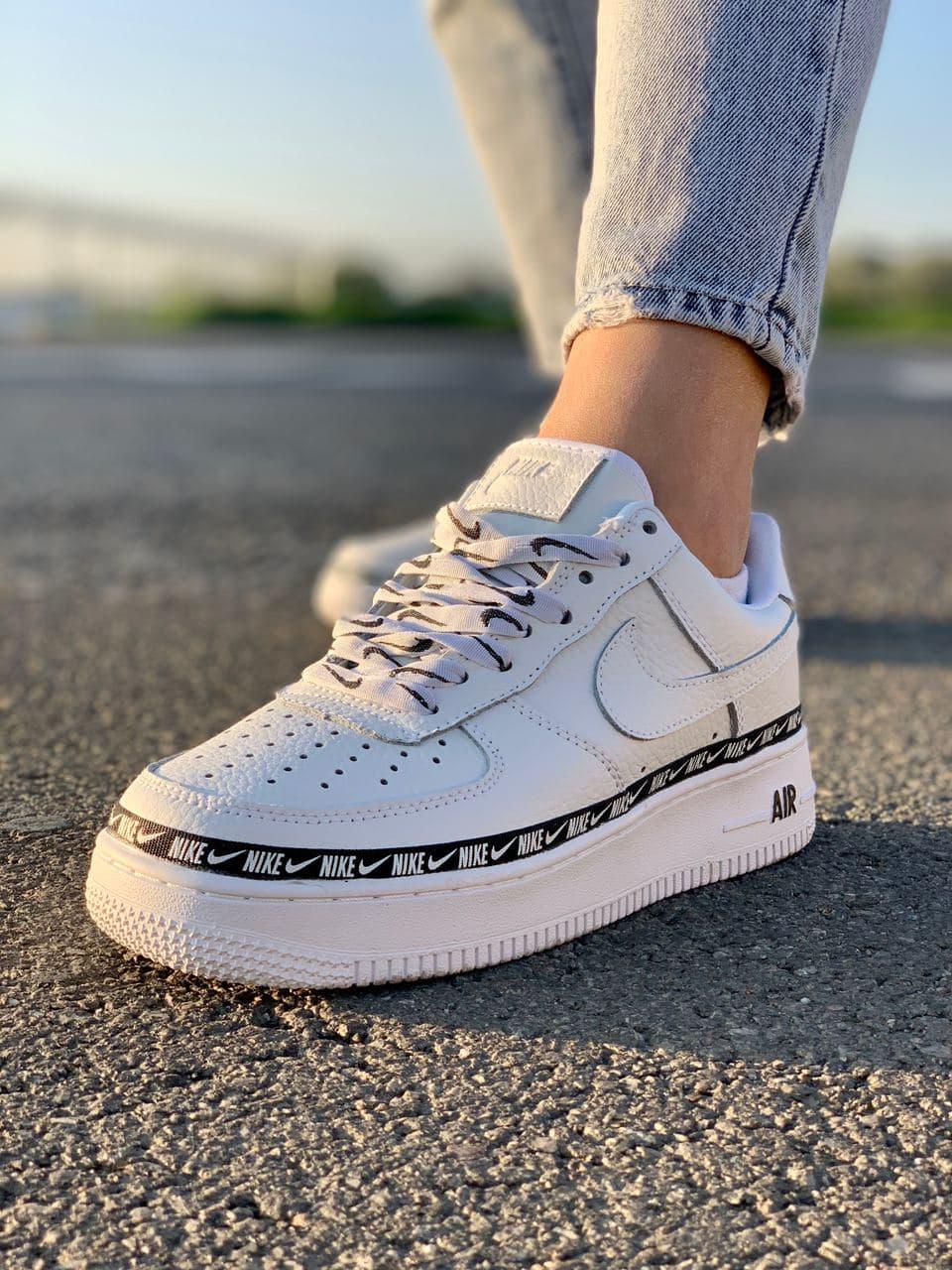 

Мужские кроссовки Nike Air Force 1 07 Low SE Premium White / Найк Аир Форс 1 07 Лоу Премиум Белые, Белый