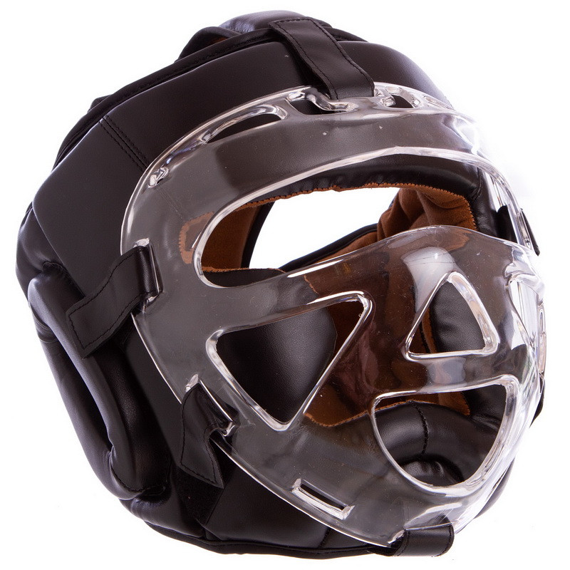 Шлем для единоборств с прозрачной маской Venum 8348 размер XL Black