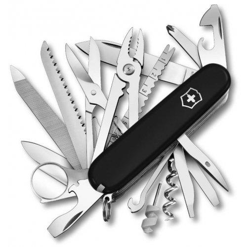 

Ніж Victorinox Swisschamp 1.6795 (червоний, чорний)